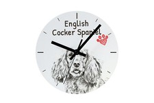 Orologio English Cocker Spaniel Con Foto Di Un Cane Art-Dog