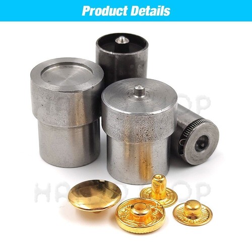 Snaps Buttons Dies Metal Buckle Installation Mould for Hand Press Fasteners - Picture 3 of 27
