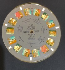 Cypress Gardens Florida USA 1949 View Master Reel 164 Great Color