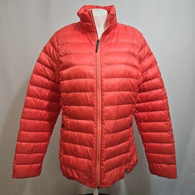 REI Co-Op 650 Down Jacket Womens Size Large or XL Pink Full Zip