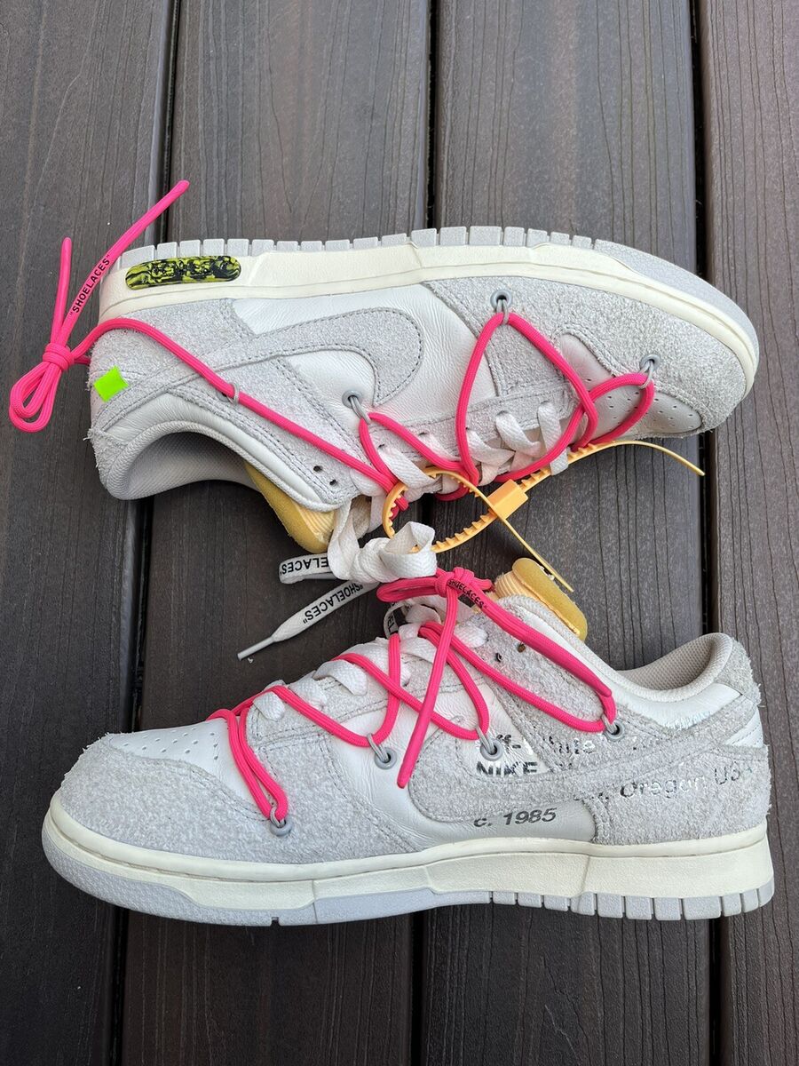 Nike x Off-White Dunk Low 'Lot 17 of 50' DJ0950-117 With Box Size 9 Womens  10.5