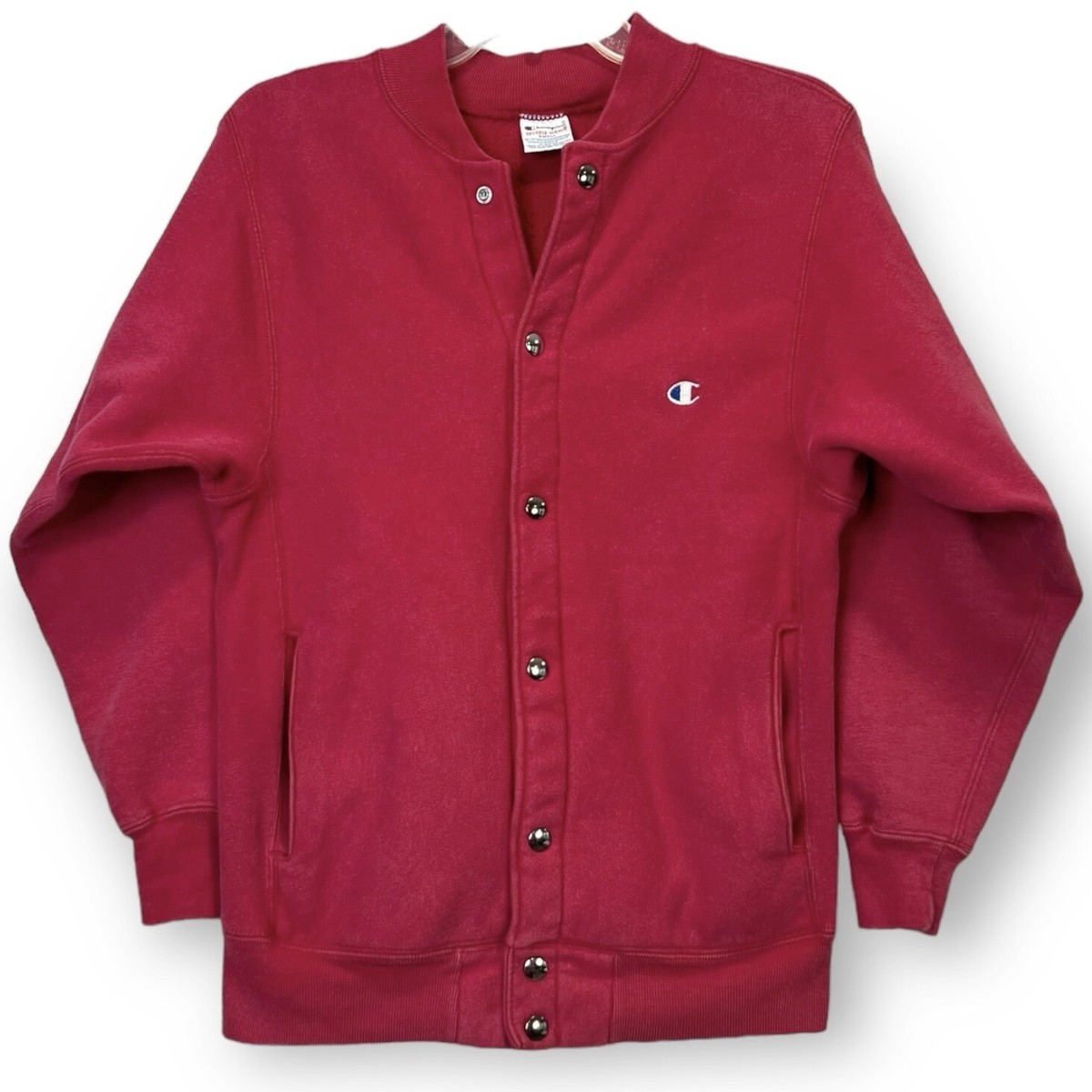 Vtg Champion Reverse Weave Snap Cardigan Sweatshirt Vtg Champion Reverse Weave Snap Cardigan Sweatshirt