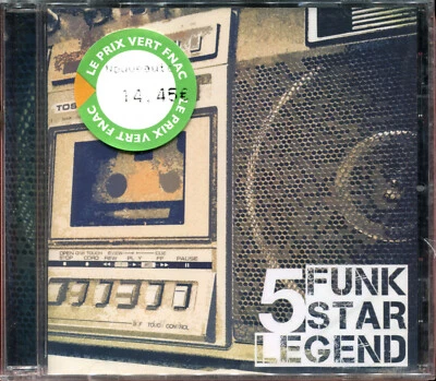 FUNK STAR LEGEND 5 - CD COMPILATION RARE BOOGIE FUNK - NEW SEALED NEUF CELLO