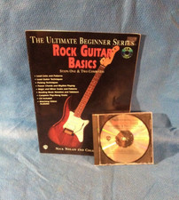Ultimate Beginner Series Rock Guitar Basics with CD Sheet Music Book Loc CT