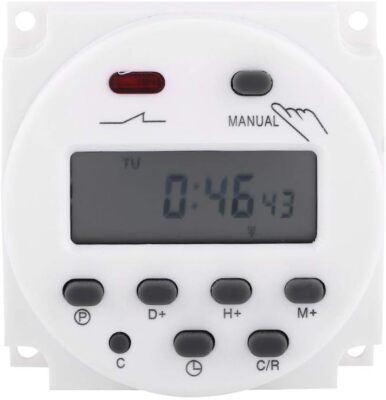 Digital Timer, LCD Weekly Programmable Microcomputer Time Switch... 