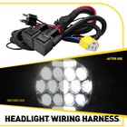 <!--F#f_0-->1Pc H4 LED Bright Intensifier Cable Headlight Wiring Relay Harness High Quality<!--F/-->