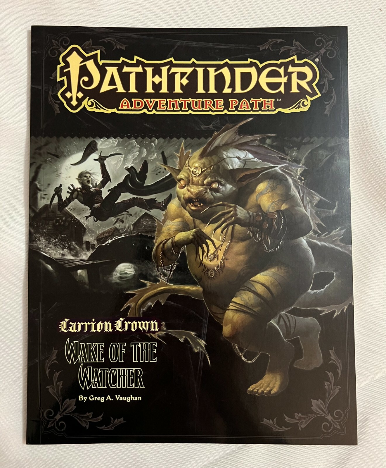 Pathfinder Adventure Path - Carrion Crown - Part 4 of 6 - Wake of the  Watcher | eBay