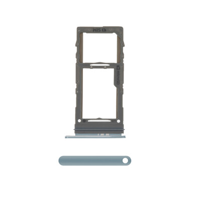 Nano Sim + Micro SD Card Tray For Samsung Galaxy S20 5G / S20+ / S20 Ultra -Blue
