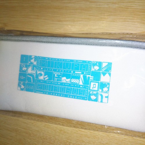 A69405 VOCALOID Hatsune Miku | Mikupa Live perty 2013 Pen case pouch - Picture 2 of 3