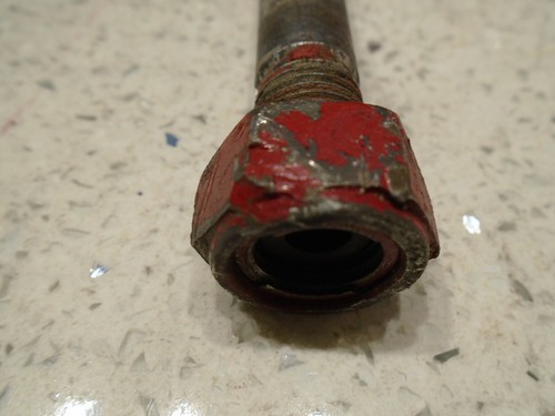 1981 HONDA XR 250 SWING ARM AXLEL AXLE 81 XR250 - Foto 6 di 9