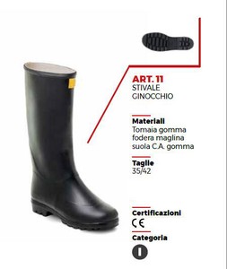 Trento Stivali Gomma Verdi Alti Ginocchio lencicol Scarpe Scarpe e borse