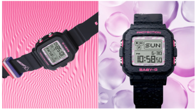 CASIO BABY-G＋PLUS BGD-10KKM-1JR Kuromi Collaboration Model Women