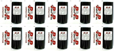 1000-1200 uF MFD 110-125 VAC 125V  (10x) High Quality Start Capacitors Round 