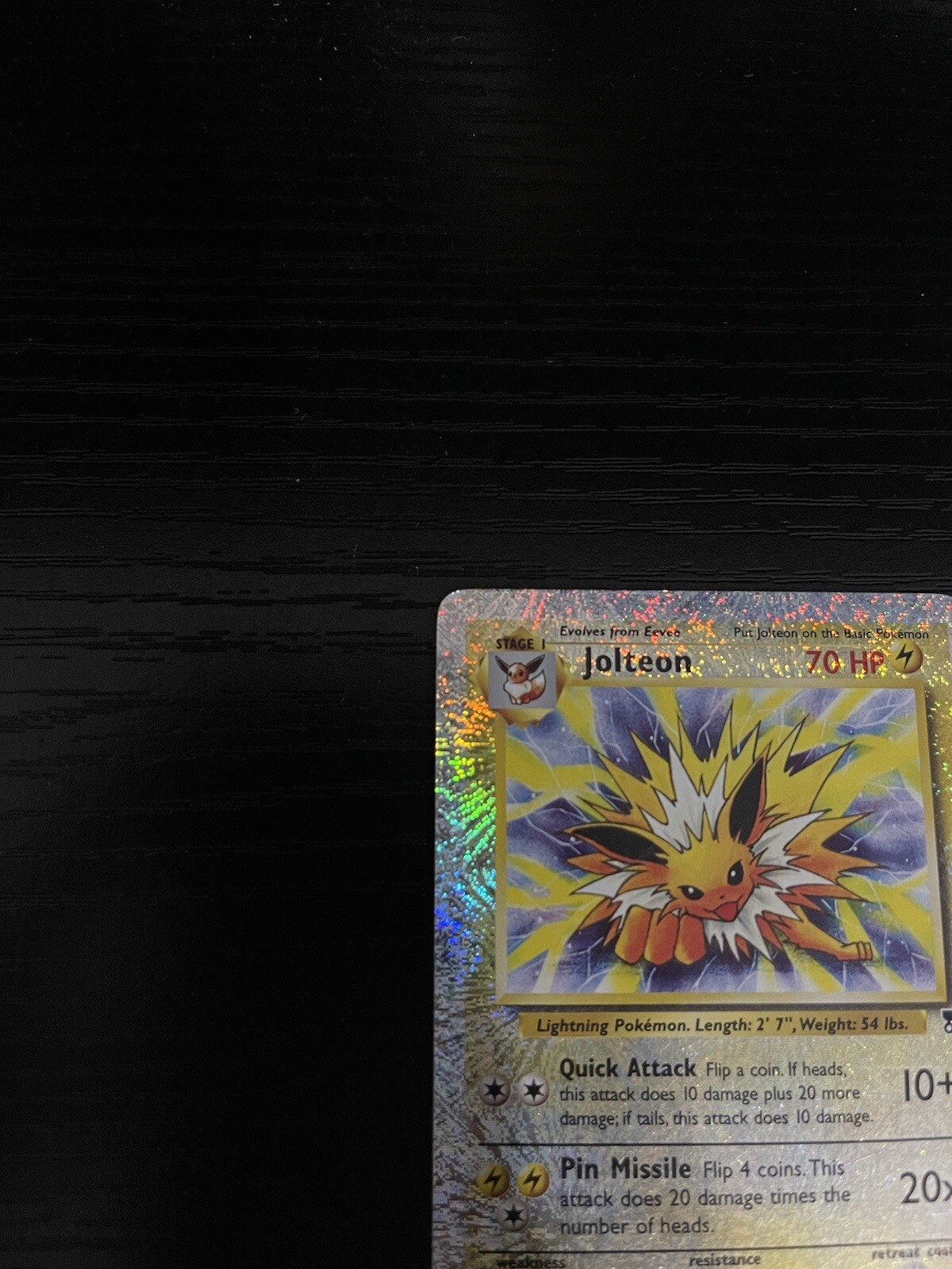 Pokemon 2002 Reverse Holo Jolteon 14/110 eBay