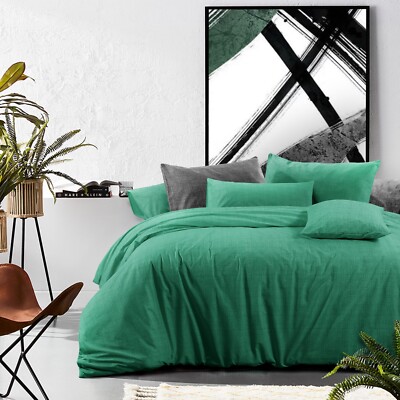 2025 New Ultra Soft Quilt Doona Duvet Cover Set Single Double Queen Super King