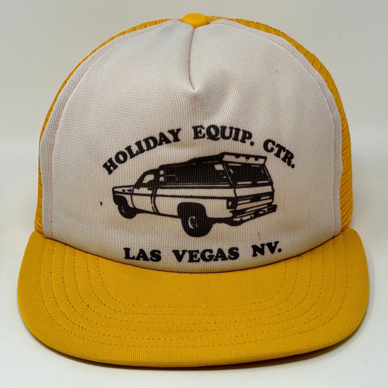 Pickup Truck Vintage 80s Trucker Hat Las Vegas Ca… - image 12