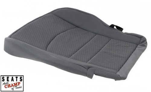 2013-2018 Dodge Ram 4500 5500 SLT -Driver Side Bottom Cloth Seat Cover Gray - Picture 6 of 15