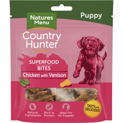 Puppy Treats Natures Menu Country Hunter Superfood Bars