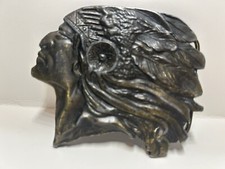 INDIAN HEAD BELT BUCKLE