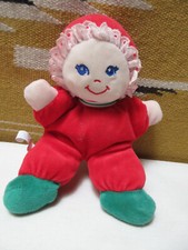 Vintage Plush BANTAM Baby Rattle Stuffed Toy w/Tag RARE