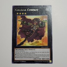 Yugioh TCG - Gagaga Cowboy - NM/LP - Rare - WIRA-EN043 - 1st Edition  XYZ - 2016