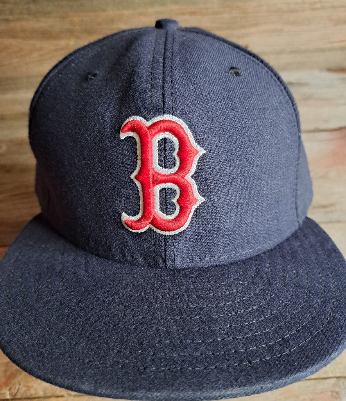 Boston Red Sox New Era 59Fifty Fitted Hat size 8 Gem