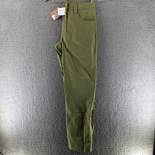 Pantalones de Senderismo Patagonia Quandry Para Hombre Talla 40x30 Buckhorn Verde 40+ UPF - Imagen 4 de 9