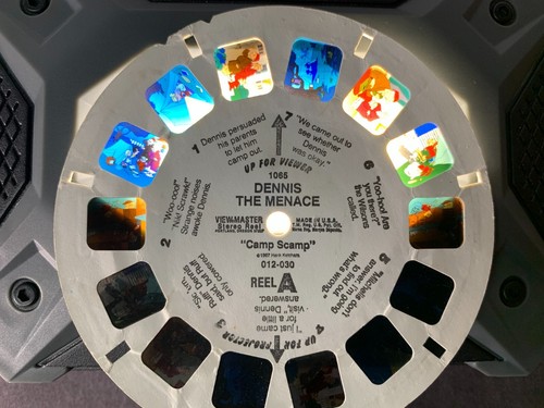 View-Master Lot mit 1960er Jahre Viewer und Walzen schlechte Nachrichten Bären Dennis The Menace - Bild 12 von 16