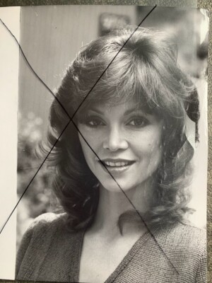 Victoria Principal seltenes Original Pressefoto von JOHN R HAMILTON