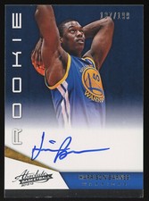 Harrison Barnes 12-13 Panini Absolute #155 ON CARD AUTO RC UNC Tarheels 137/199