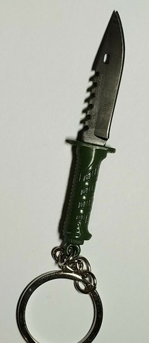 Schlüsselbundmesser *Thunder - Mini* - Klingenlänge ca 5.0 cm - Griff: Grün - Picture 7 of 9