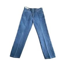 Vintage Wrangler Jeans Mens 36x30 Blue 13MWZ Denim Cowboy Boot Cut Stonewash