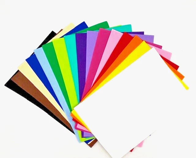 Schaumstoff Moosgummi DIY Basteln Format: 200mm x 300mm (ca. A4 ) Farbe wählbar