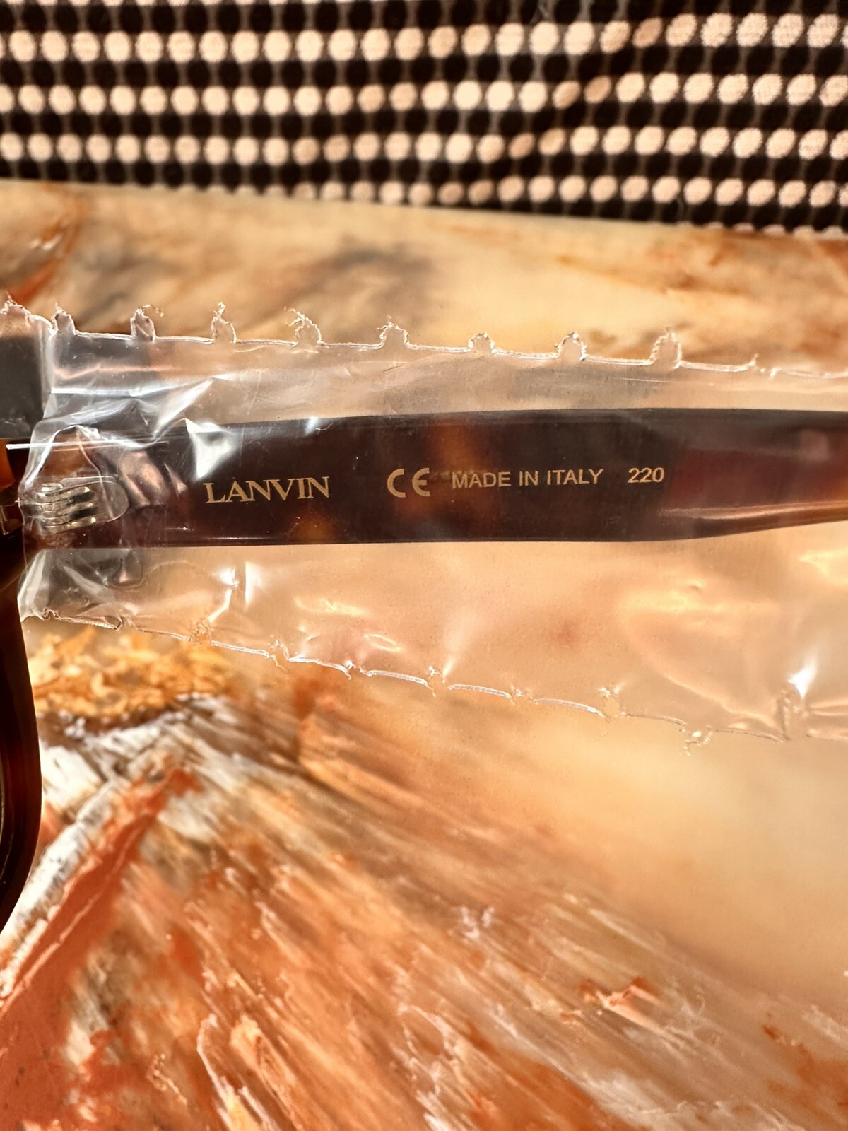 LANVIN Rectangular Designer Sunglasses - image 3