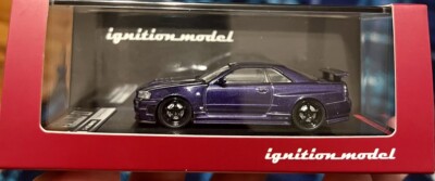 Ignition Model 1/64 Nismo R34 GT-R Z-tune Purple Metallic