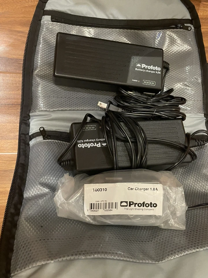 Monolight flash Profoto B1 500 AirTTL 2,4 GHz con 5 baterías Foto 4 de 4