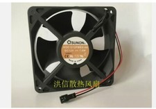 1 PCS SUNON fan KDE1212PMBX-6A DC12V 7.6W 12038 12cm 2 wire cooling fan