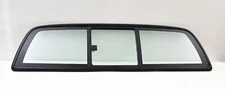 OEM Look Back Sliding Window Rear Glass Clear Color For 2000-2006 Toyota Tundra