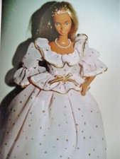 PATTERN FOR 18 IN.BARBIE PINK GOLD PRINCESS DIANA GOWN