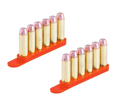 Tuff Products 44, 45, 410, 30-30 Speed Quick Strip Loader - 6 rd 2 Pack - Orange