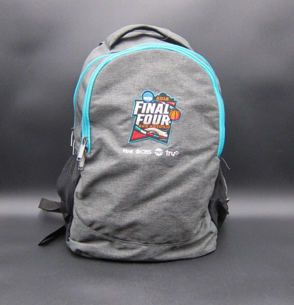 NCAA Basketball Backpack 2018 Final Four San Antonio Gray