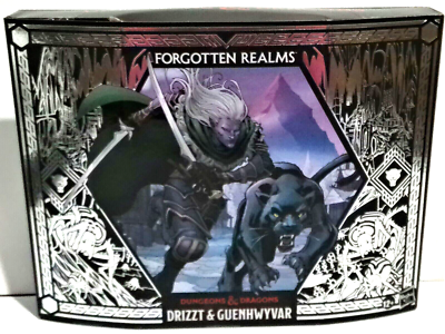 【D&D 】 CUSTOM MONSTER FORCE D&D 1:12 DRIZZT DARK ELF/ VAMPIRE & PANTHER 6