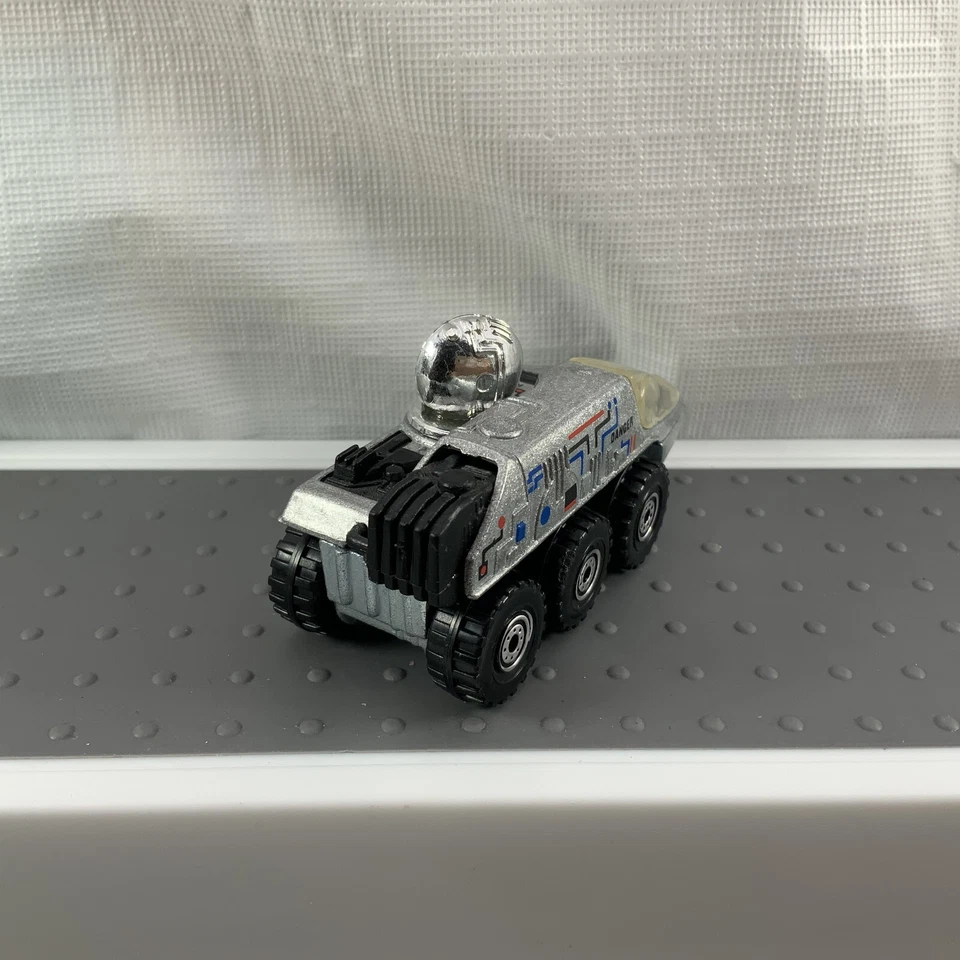 Vintage Hot Wheels Action Command Radar Ranger Metalflake Silver Die Cast - Image 2 of 4
