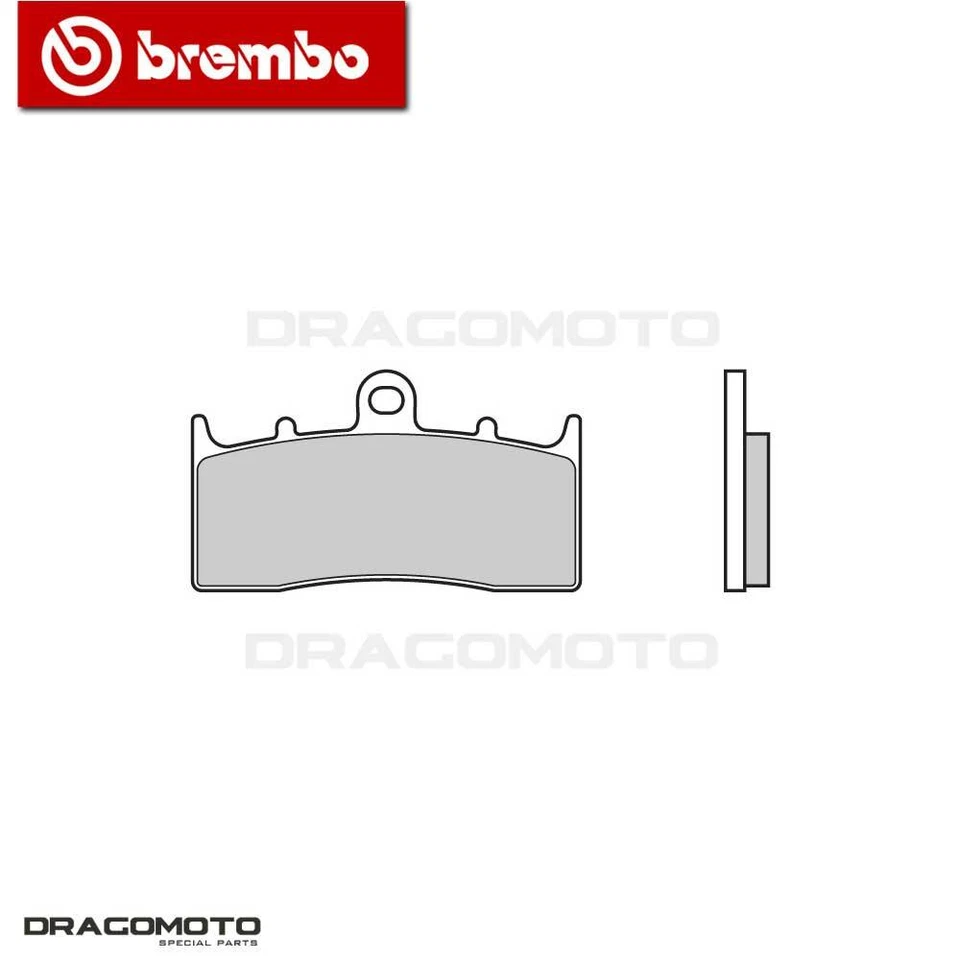 Pastillas de freno delanteras BMW R 1200 R 2010 2011 CC BREMBO carbono cerámica 07GR6207 Foto 2 de 4