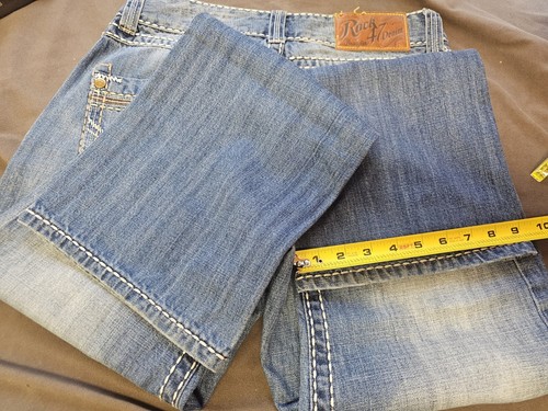 Wrangler Rock 47 Men's size 31×32 Relaxed Boot Denim Jeans 31" inseam - Picture 17 of 17