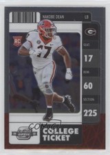 2022 Panini Chronicles Draft Picks Contenders Optic Nakobe Dean #20 0kv2