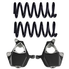 24 Front Lowering Kit For Silveradosierra 1500 2wd 99-07 Drop Spindles Coil