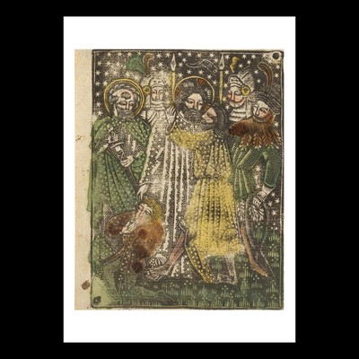 Unknown artist - The Capture of Christ (1460) A5 Art Card Print