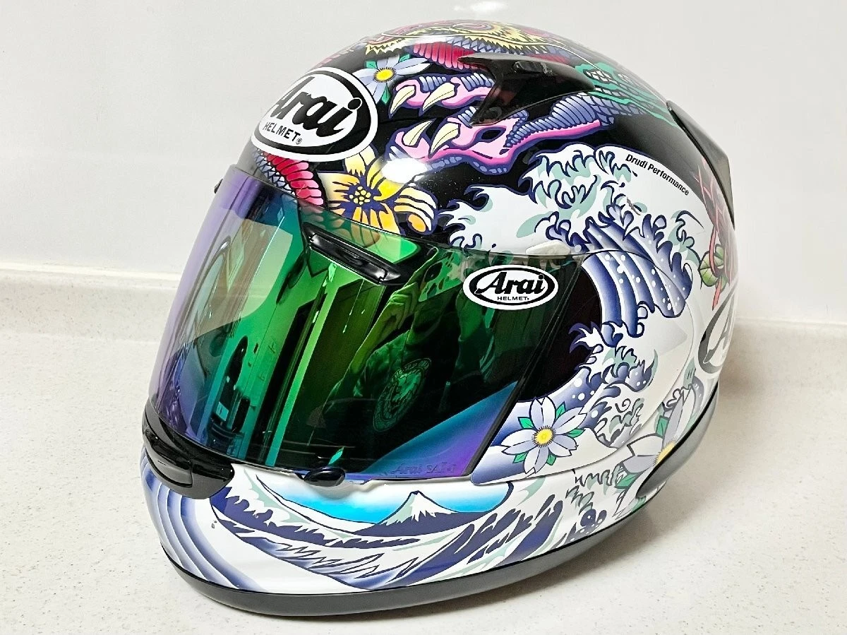Arai Multicolor Snell Approved Motorcycle & Powersports Helmets