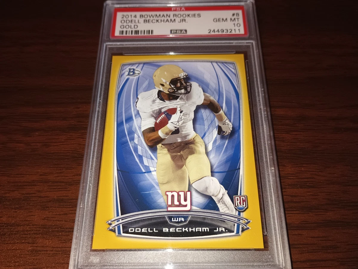 10 Graded Football Odell Beckham Jr. Sports Trading Cards for sale